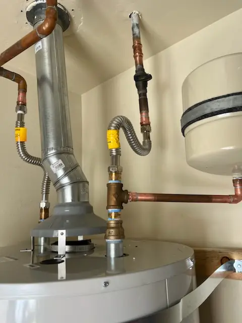 Water heater installation and plumbing repair in Cloverdale